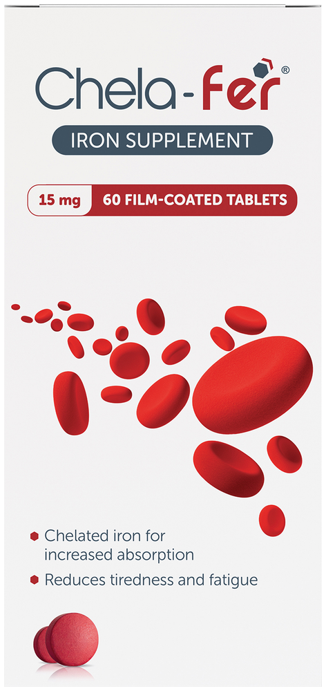 Chela-fer Iron Supplement Tablets 60pk