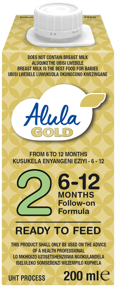 Alula Gold Stage 2 Ready-to-Feed Follow-On Formula 200ml