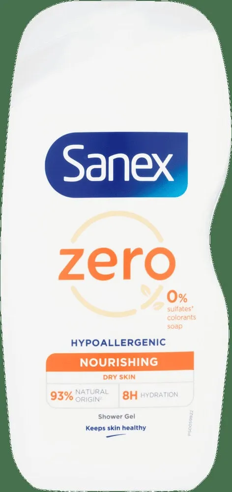 Sanex Zero% Nourishing Hypoallergenic Shower Gel 500ml