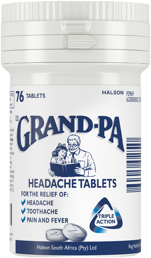 Grand-pa Headache Tablets 76pk