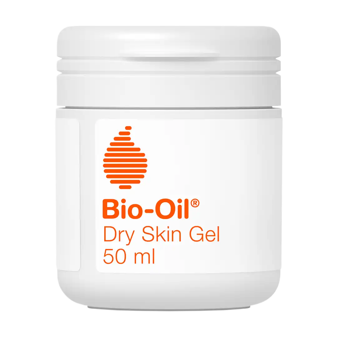 Front of Bio-Oil Dry Skin Gel jar, 50 ml