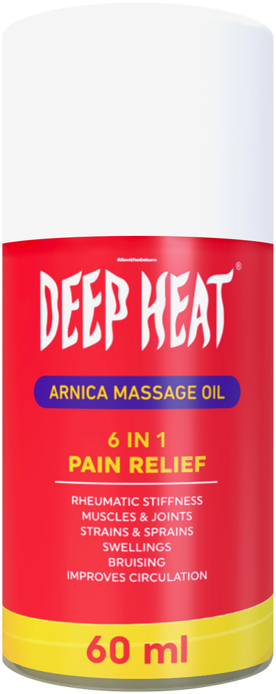 Deep Heat Arnica Massage Oil 60ml