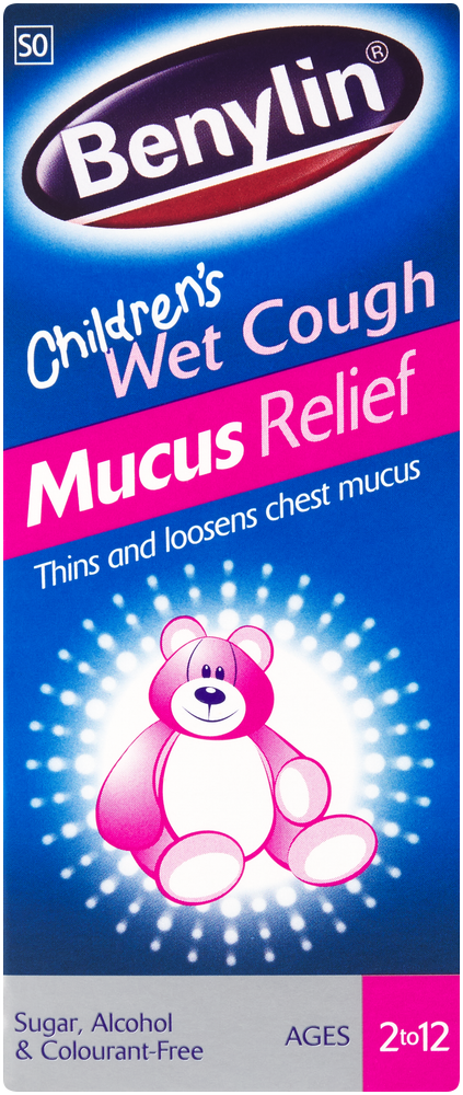 Benylin Mucus Relief Children's Wet Cough Syrup 100ml