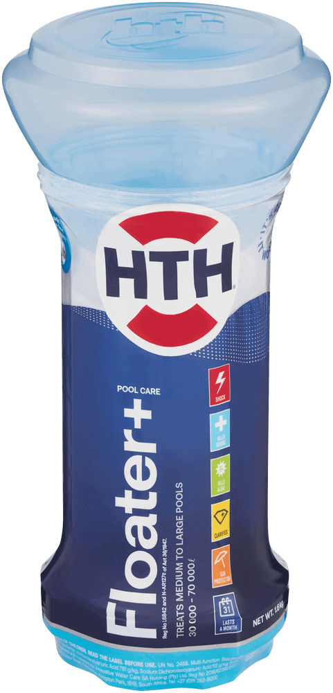 HTH Floater+ Chlorine Pool Cleaner 1.6kg