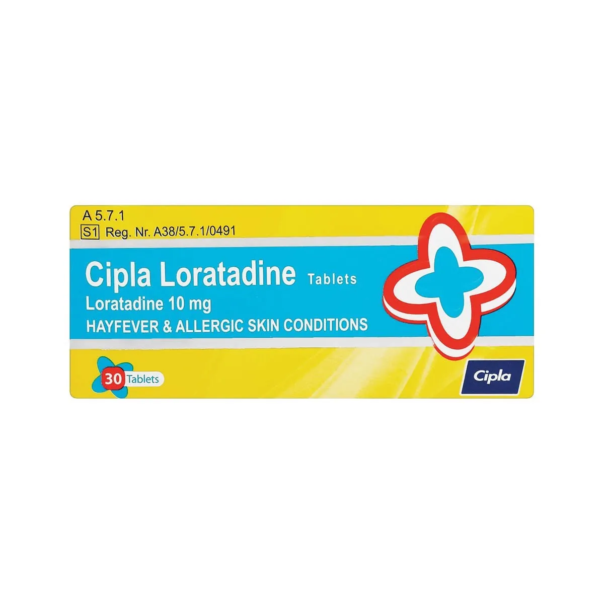 CIPLA-LORATADIN 10MG 10MG - 30