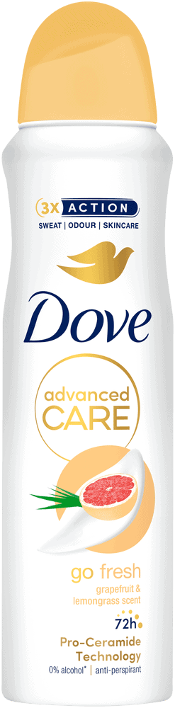 Dove AERO 150ML GRAPEFRUIT+LEMON