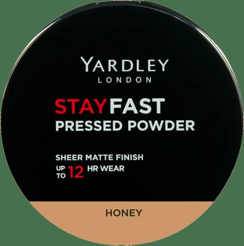 Yardley Stayfast Honey 12HR Pressed Powder 15g
