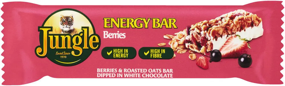 Jungle Berries Energy Bar 40g