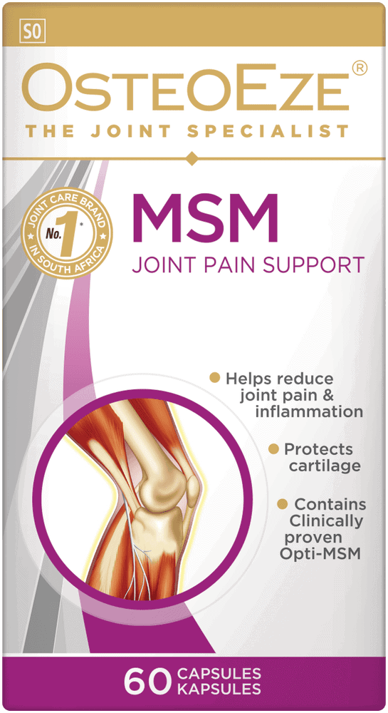 Osteoeze MSM Joint Pain Support Capsules 60pk