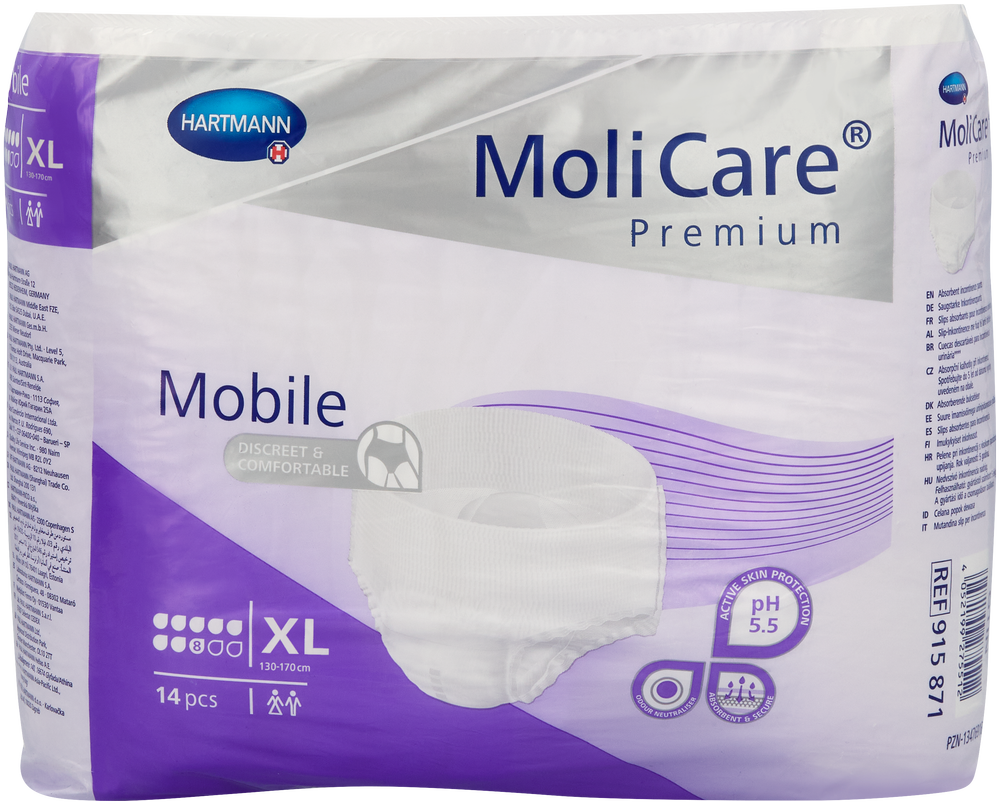 Hartmann MoliCare Premium Extra Large Mobile Incontinence Pants 14pk