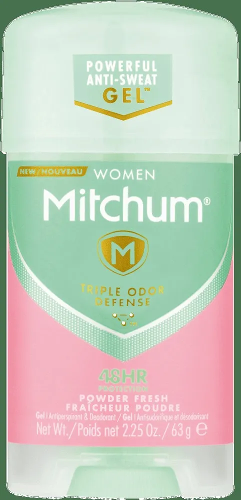 Mitchum Women Powder Fresh Antiperspirant & Deodorant Gel 63g