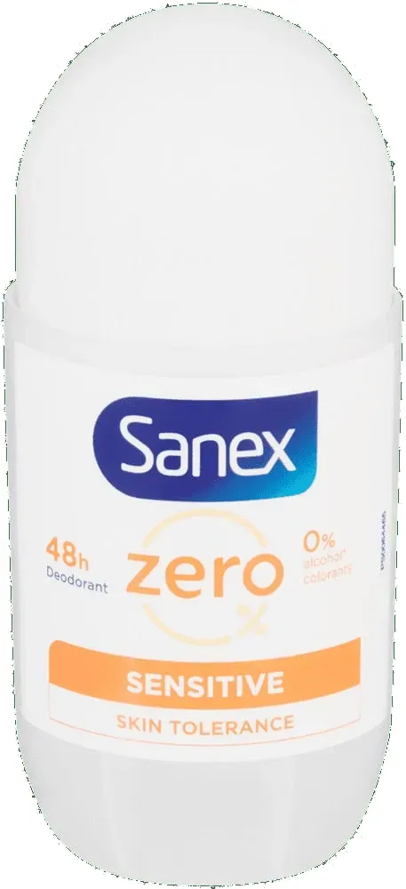 Sanex Zero% Sensitive Deodorant Roll-On 50ml