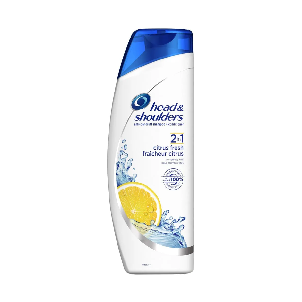 Front of Head & Shoulders 2-in-1 Anti-Dandruff Shampoo & Conditioner Citrus Fresh 400ml bottle