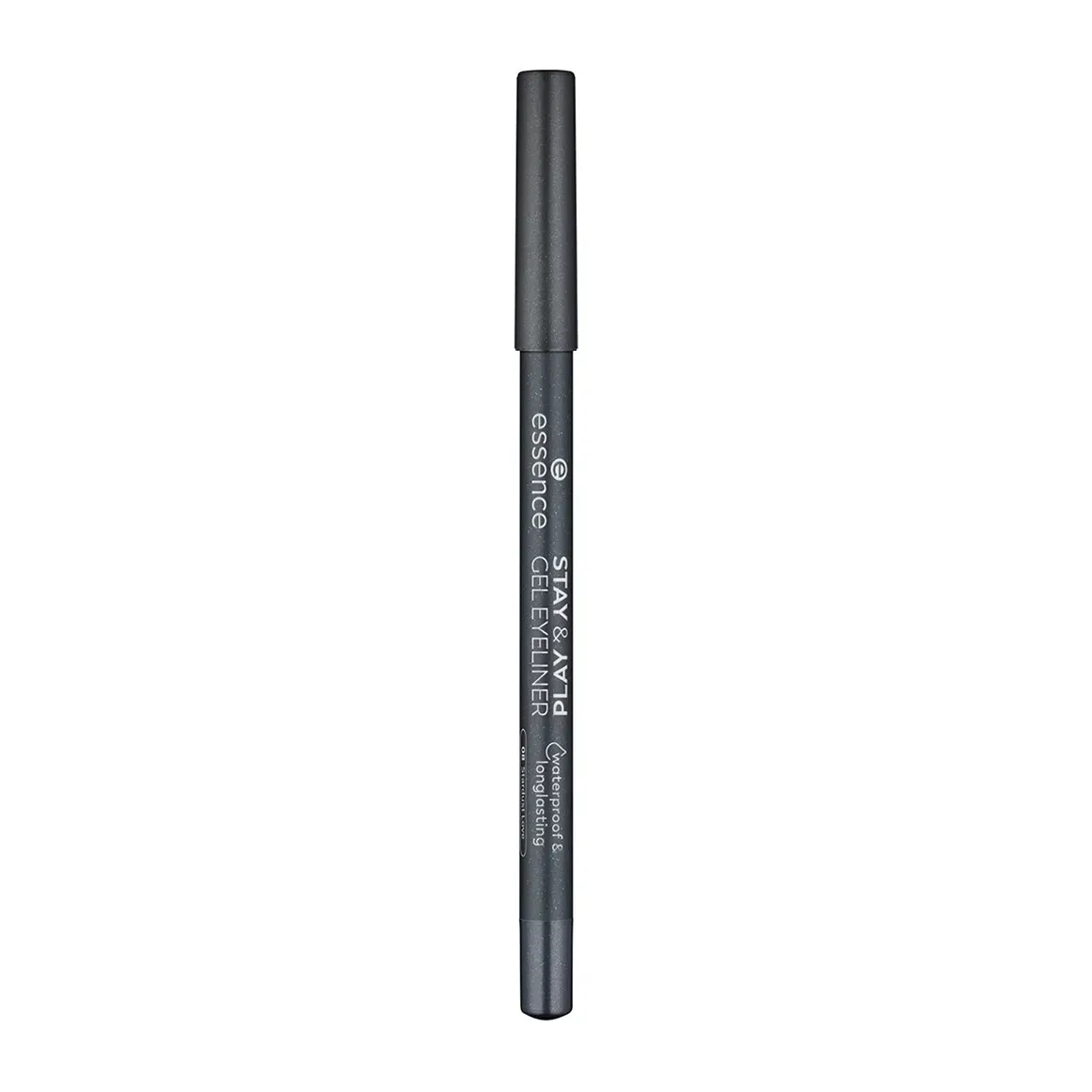 Essence Stay & Play Gel Eyeliner shade 08 pencil on white background